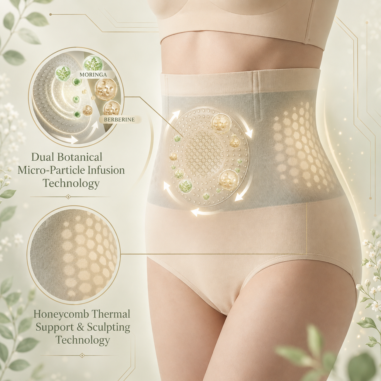 2026 Moringa & Berberine Sculpting Shorts