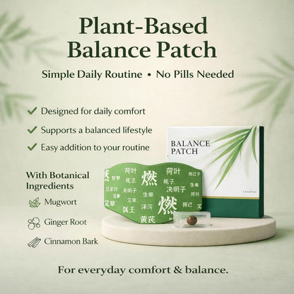 Juixie® Herbal Balance Patch — Japanese Kampo Formula