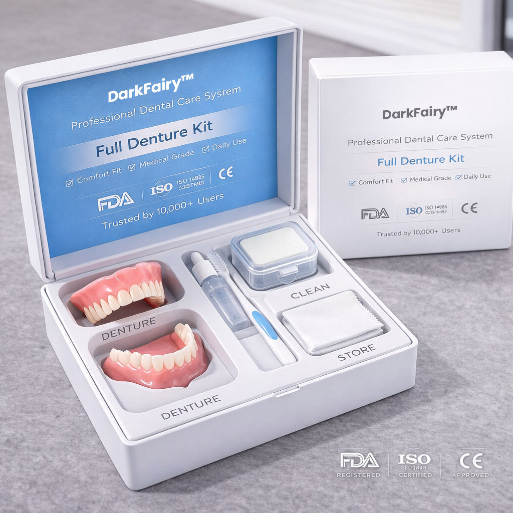 🦷 DarkFairy™ Custom-Fit Dentures Today Only: 70% OFF Your Natural-Looking Smile
